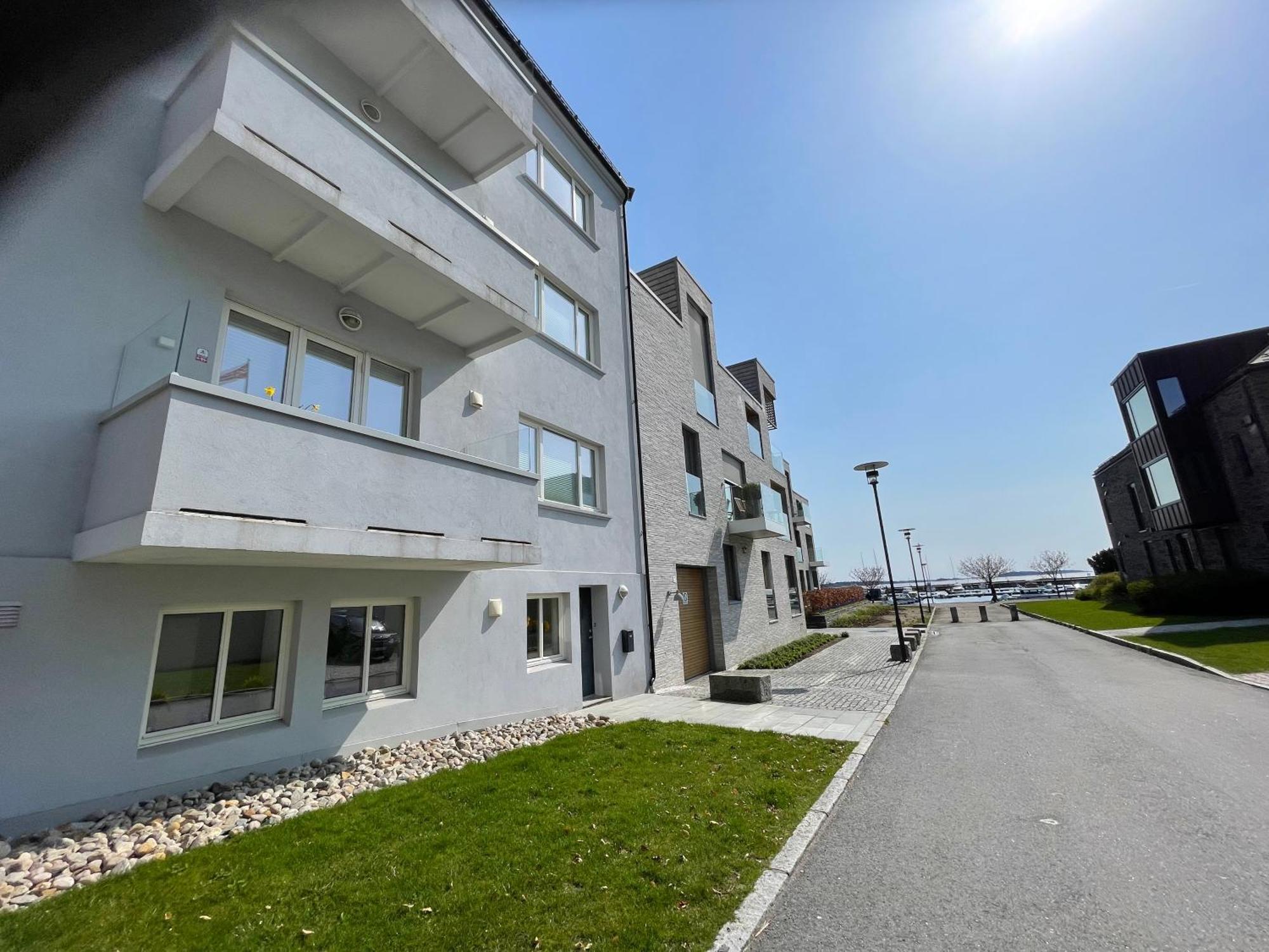 شقة Kristiansand, Bystranda 59M2, 2 Soverom, 6 Senger المظهر الخارجي الصورة