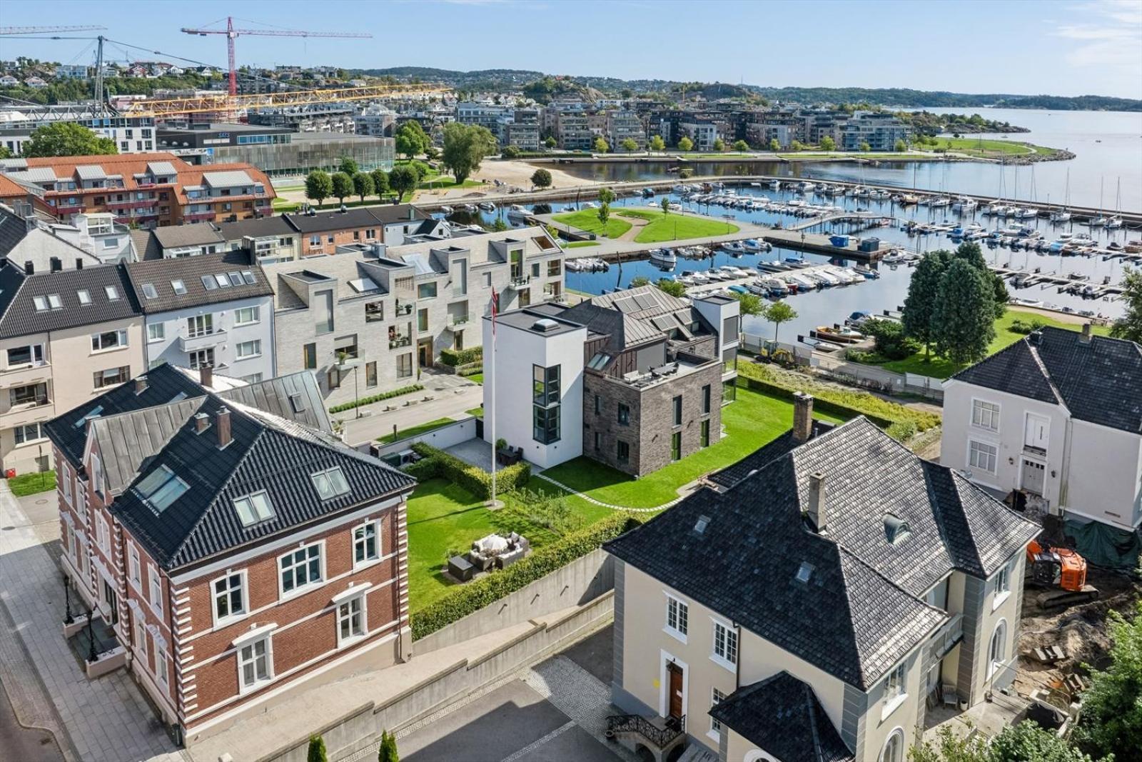 شقة Kristiansand, Bystranda 59M2, 2 Soverom, 6 Senger المظهر الخارجي الصورة